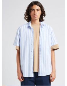 SELECTED HOMME - SLHREGNEW-LINEN SHIRT SS CLASSIC