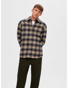 SELECTED HOMME - SLHREGOWEN-FLANNEL SHIRT LS CHECK W