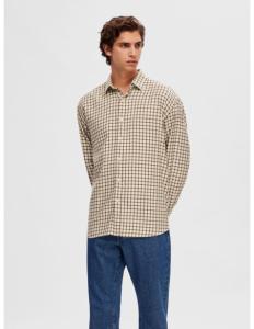 SELECTED HOMME - SLHREGOWEN-MINI CHECK SHIRT LS W