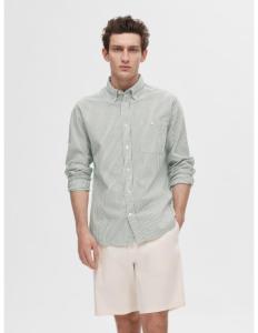 SELECTED HOMME - SLHREG-REIL SHIRT LS SEERSUCKER