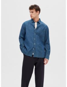 SELECTED HOMME - SLHREG-TOM SHIRT LS DENIM