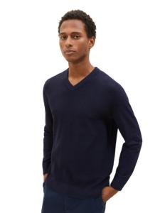 Tom Tailor - Cosy Structured V-Neck Knit