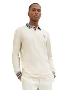 Tom Tailor - Detailed Longsleeve Polo Shirt