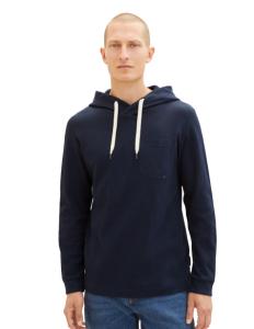 Tom Tailor - Structured Longsleeve Hoodie