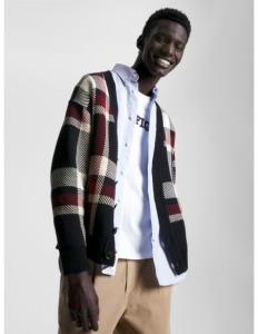 Tommy Hilfiger - CHECK CARDIGAN