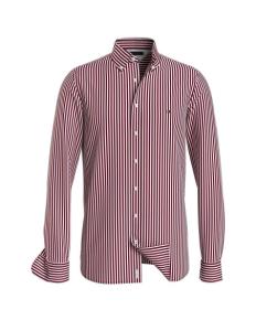 Tommy Hilfiger - LINEN STRIPE SF SHIRT