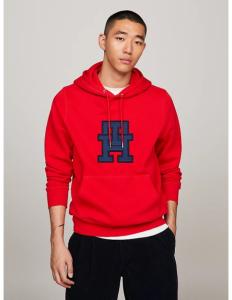 Tommy Hilfiger - MONOGRAM APPLIQUE HOODY