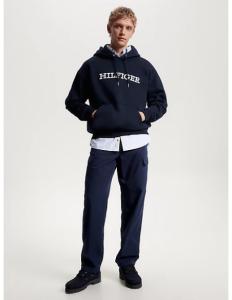 Tommy Hilfiger - MONOTYPE EMBRO HOODIE