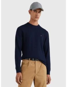 Tommy Hilfiger - PIMA ORG CTN CASHMERE CREW NECK