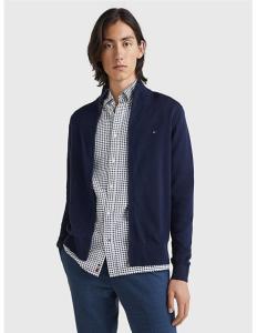 Tommy Hilfiger - PIMA ORG CTN CASHMERE ZIP THRU