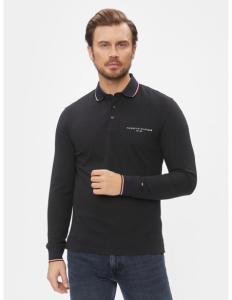 Tommy Hilfiger - TIPPED PLACE L/S SLIM POLO