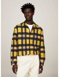 Tommy Hilfiger - WOOL BLEND CHECK OVERSHIRT