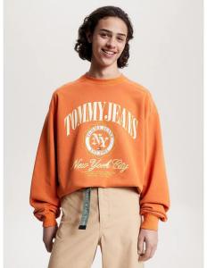 Tommy Jeans - TJM BOXY LUXE VARSITY CREW