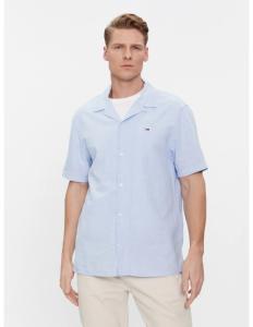 Tommy Jeans - TJM LINEN BLEND CAMP SHIRT EXT