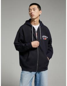 Tommy Jeans - TJM OVZ ARCHIVE ZIP-THRU HOODIE