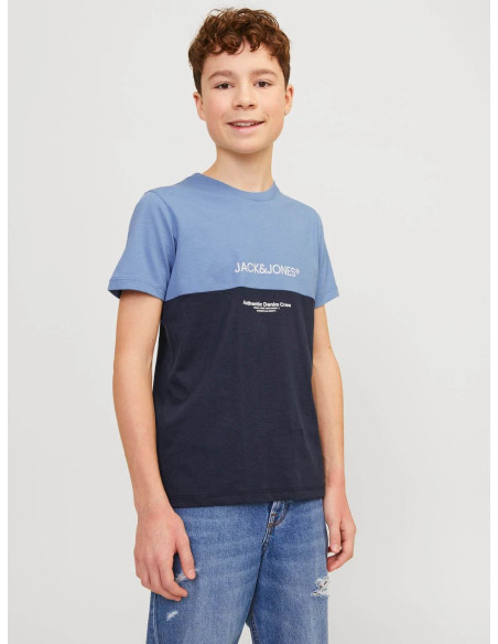 Jack & Jones - JJERYDER BLOCKING TEE SS SN JNR