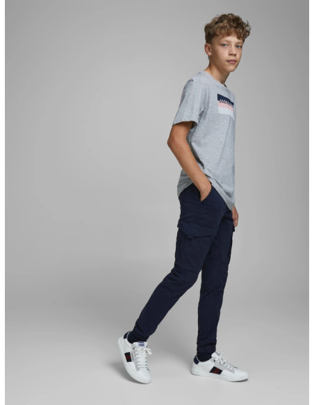 Jack & Jones - JPSTPAUL JJFLAKE AKM 542 NAVY NOOS JNR