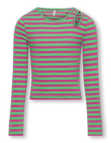 KIDS ONLY - KOGHEIDI L/S SHORT CUT OUT TOP BOX JRS