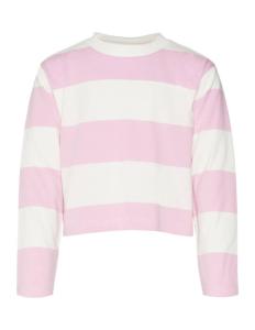 Vero Moda Girl - VMONELLA LS STRIPE CROPPED TOP JRS GIRL