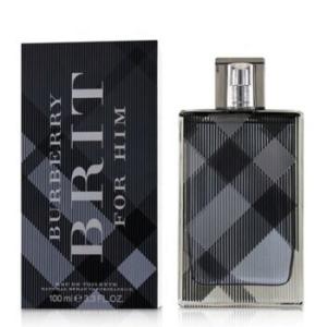 Brit Eau De Toilette by Burberry for Men 3.4 oz