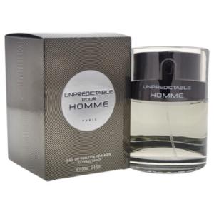 Unpredictable Pour Homme by Glenn Perri for Men  3.4 oz EDT Spray