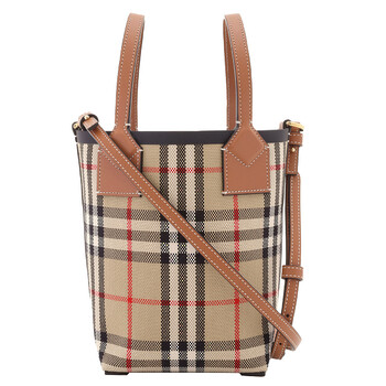 Archive Beige Vintage Check Mini London Tote Bag