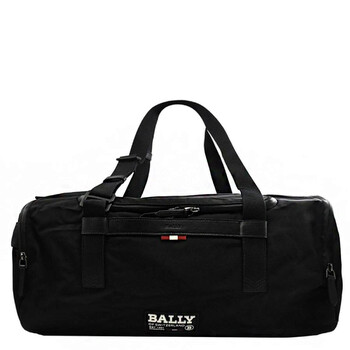 Black On The Go Logo Duffle Bag