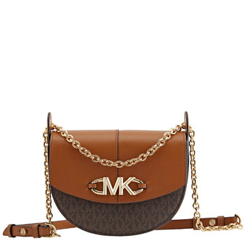 Brown Small Convertible Saddle Crossbody Brown