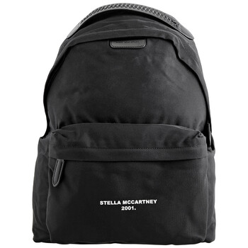 Falabella Logo Black Backpack