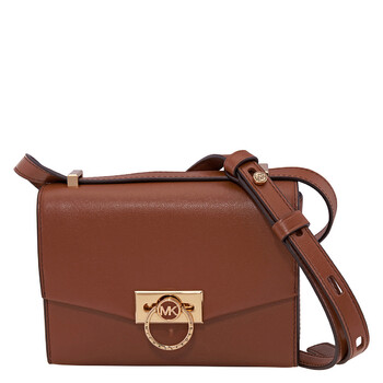 Hendrix Extrasmall Leather Crossbody Bag  Brown