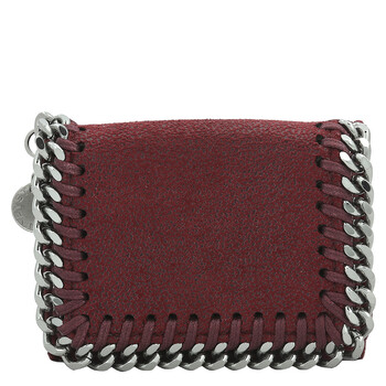 Falabella Small Flap Wallet Red