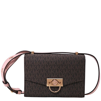 Hendrix Extrasmall Logo Convertible Crossbody Bag  Brown