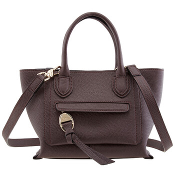 Mailbox Aubergine Top Handle Bag