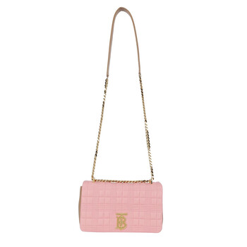 Small Quilted Twotone Lambskin Lola Shoulder Bag