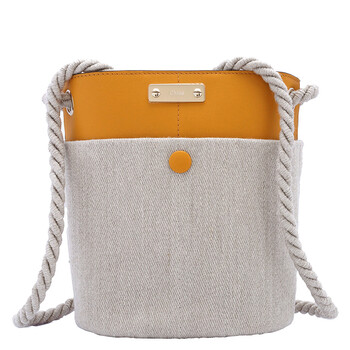 Sunflower Yellow Small Key Bucket Bag