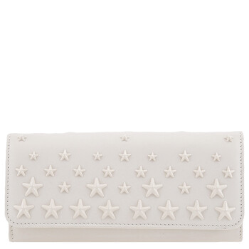 Latte  Light Gold Nino Star StudEmbellished Wallet