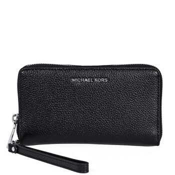 Open Box  Michael Kors Mercer Large Smartphone Wristlet  Black