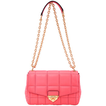 Red SoHo Large Quilted Leather Shoulder Bag