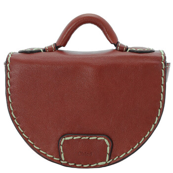 Sepia Brown Edith Nano Saddle Bag