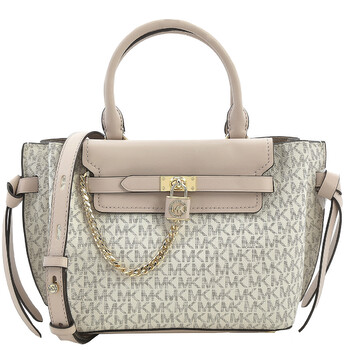 Signature Logo Small Hamilton Legacy Belted Satchel