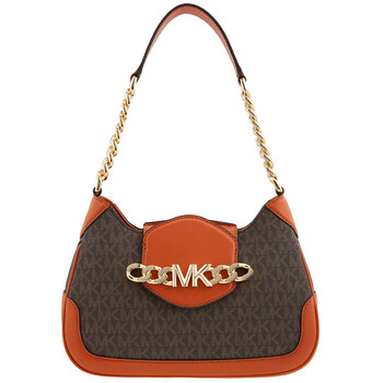 Signature Logoprint Small Hally Shoulder Bag