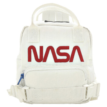 White XS Nylon Nasa Backpack