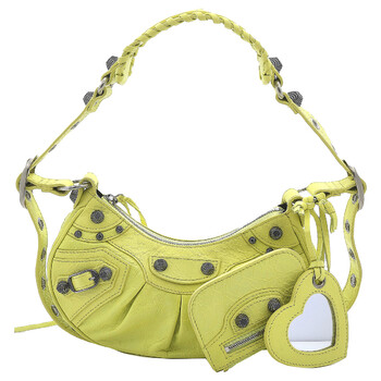 Yellow Le Cagole XS Shoulder Bag