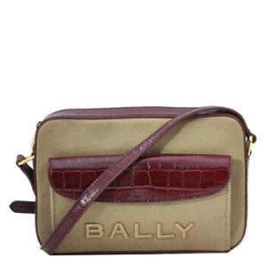 Bar Daniel Embossed Leather Crossbody Bag