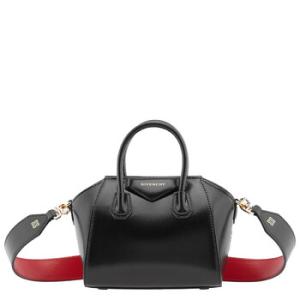 Black Box Leather Antigona Toy Tote Bag