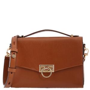 Brown Hendrix Leather Messenger Bag