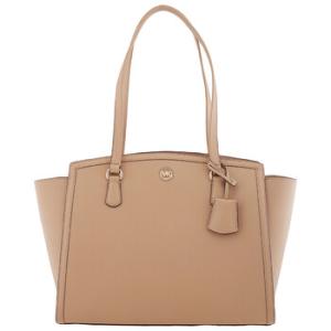 Camel Leather Large Chantal Tote Bag