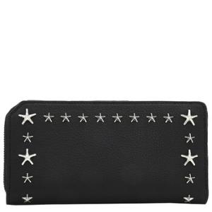 CarnabyS Embossed Stars Leather Wallet