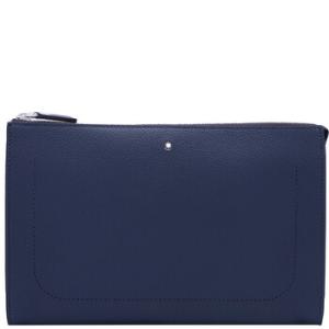 Dark Blue Meisterstuck Soft Grain Clutch