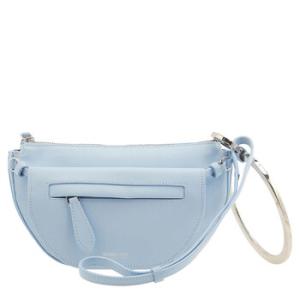 Double Olympia Mini Leather Clutch Bag